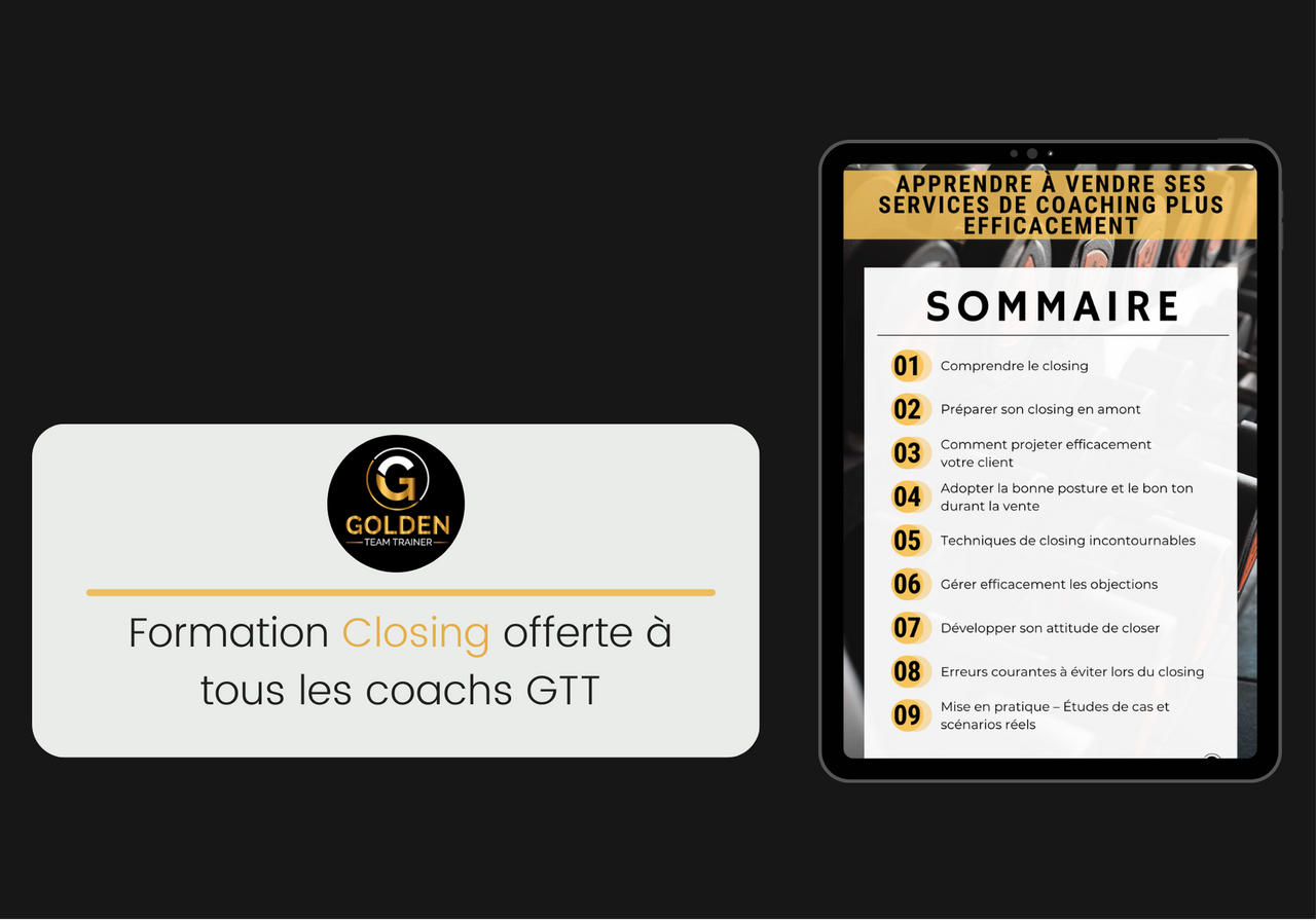 Formation Closing offerte